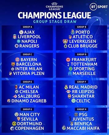 bet9jamobile-champions-league-2022-group-stage